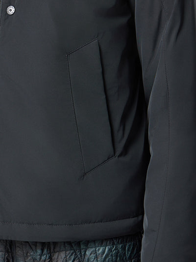 STONE ISLAND - Veste à capuche en Micro Twill Noire