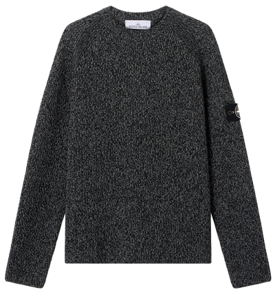 STONE ISLAND - Pull en maille réfléchissante