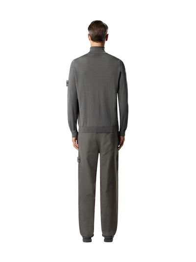 STONE ISLAND GHOST - Pull à col roulé avec finitions côtelées