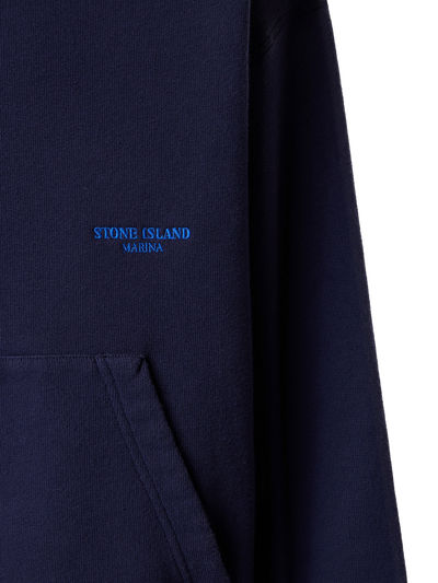 STONE ISLAND MARINA - Sweat-shirt à capuche poche kangourou