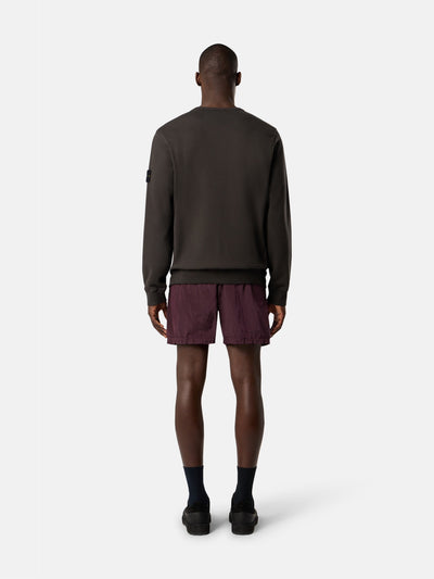 STONE ISLAND - Sweat-shirt ras-du-cou coupe regular avec insertions côtelées