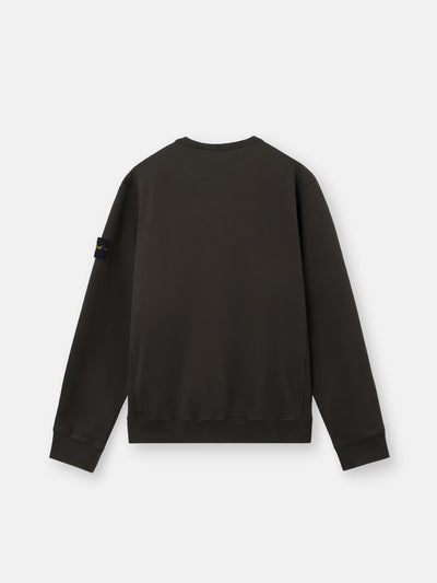 STONE ISLAND - Sweat-shirt ras-du-cou coupe regular avec insertions côtelées