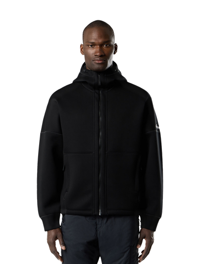 STONE ISLAND - Hoddie zippé en Scuba