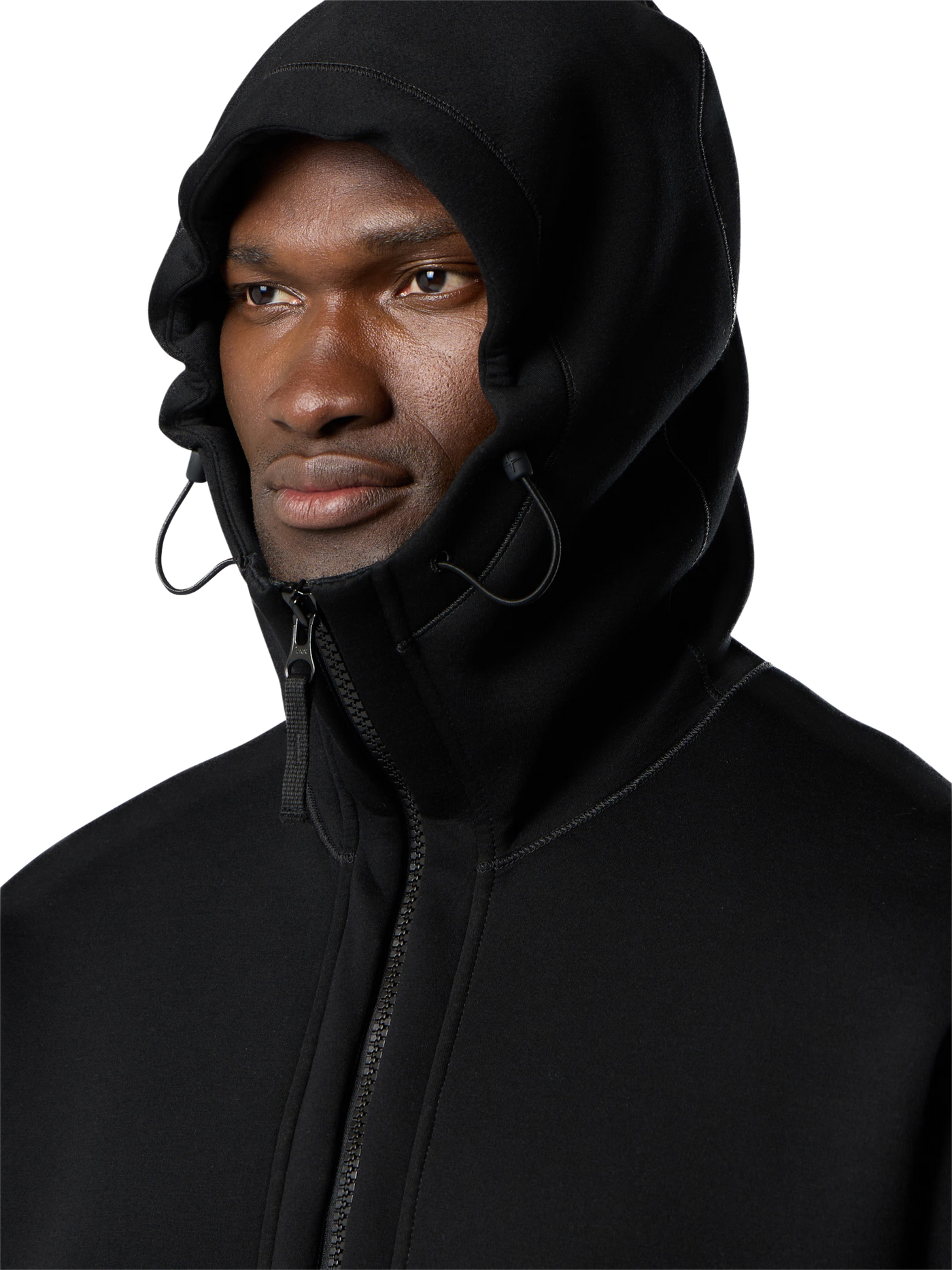 STONE ISLAND - Hoddie zippé en Scuba