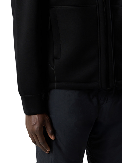 STONE ISLAND - Hoddie zippé en Scuba