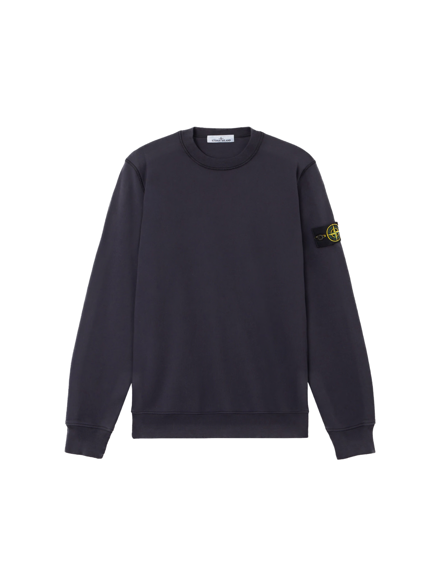 STONE ISLAND - Crewneck classic bleu foncé