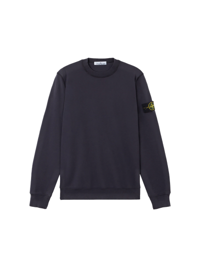 STONE ISLAND - Crewneck classic bleu foncé