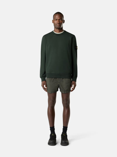 STONE ISLAND - Crewneck classic vert juniper