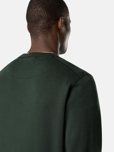 STONE ISLAND - Crewneck classic vert juniper
