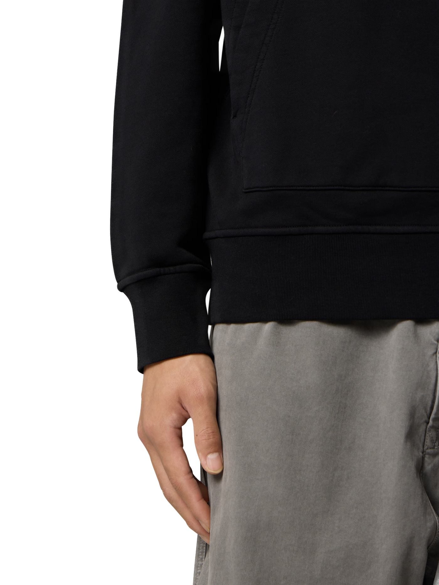 STONE ISLAND - Sweat-shirt à capuche coupe regular avec poche kangourou