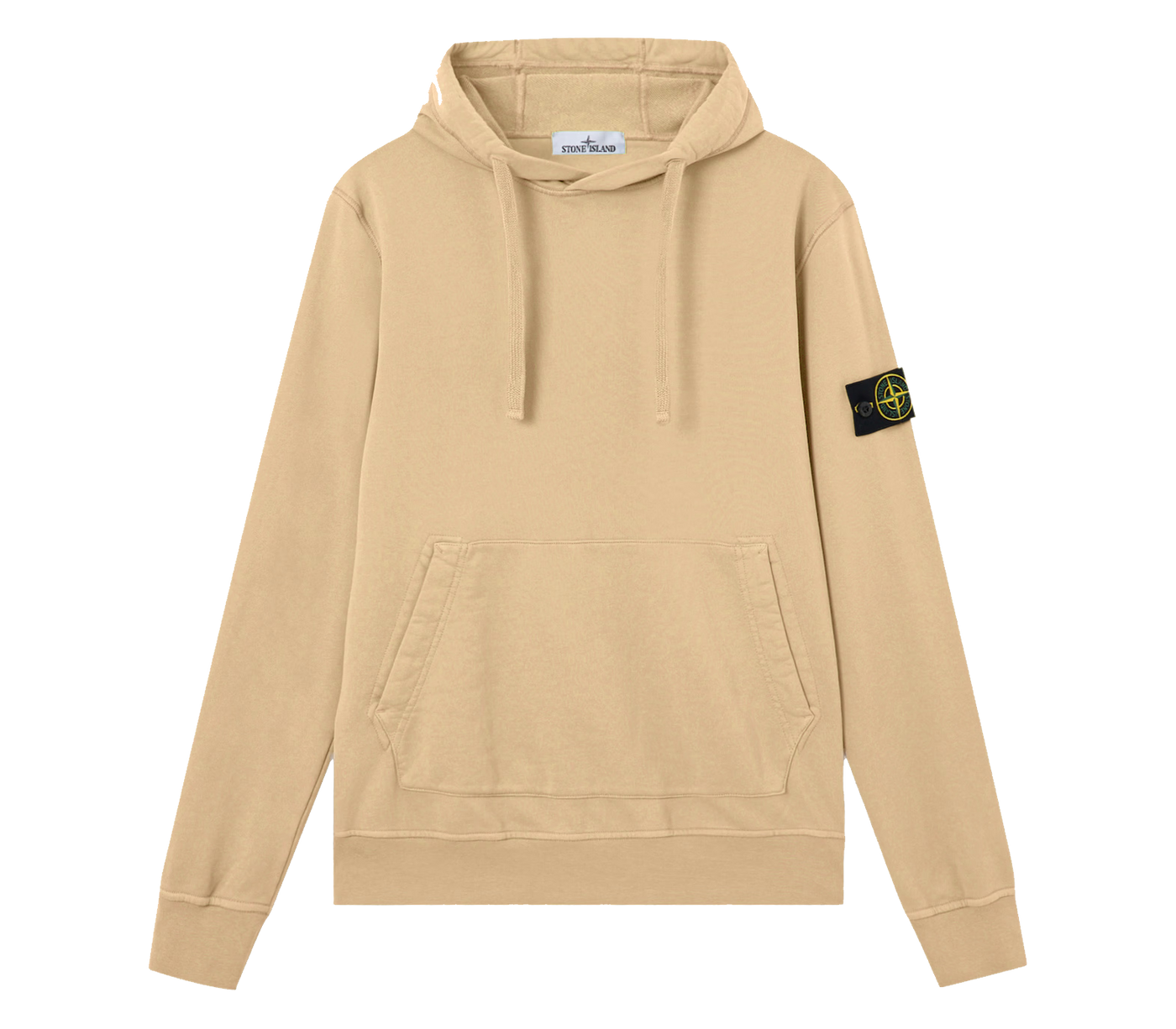 STONE ISLAND - Sweat-shirt à capuche beige