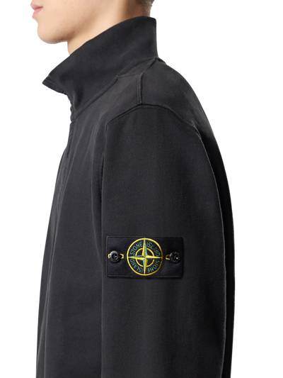 STONE ISLAND - Half-zip noir