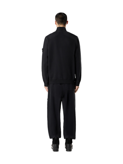 STONE ISLAND - Half-zip noir