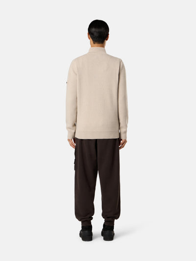 STONE ISLAND - Bas de survêtement régular gris plomb