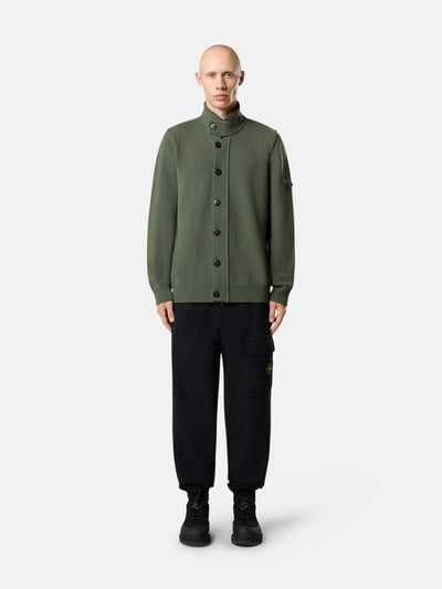 STONE ISLAND - Bas de survêtement régular noir