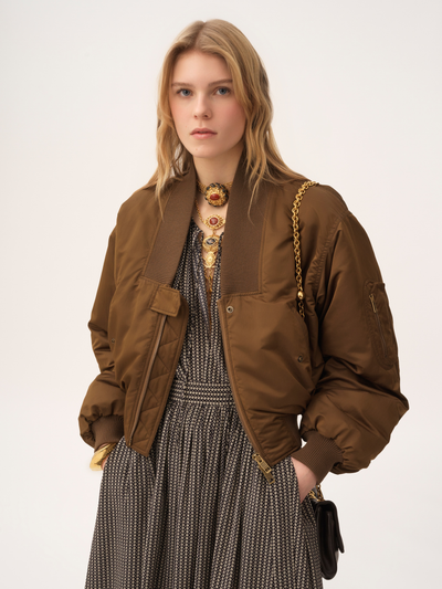 CHLOÉ - Veste bomber en nylon