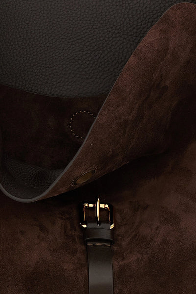 ÉTRO - sac Pony XL en suède