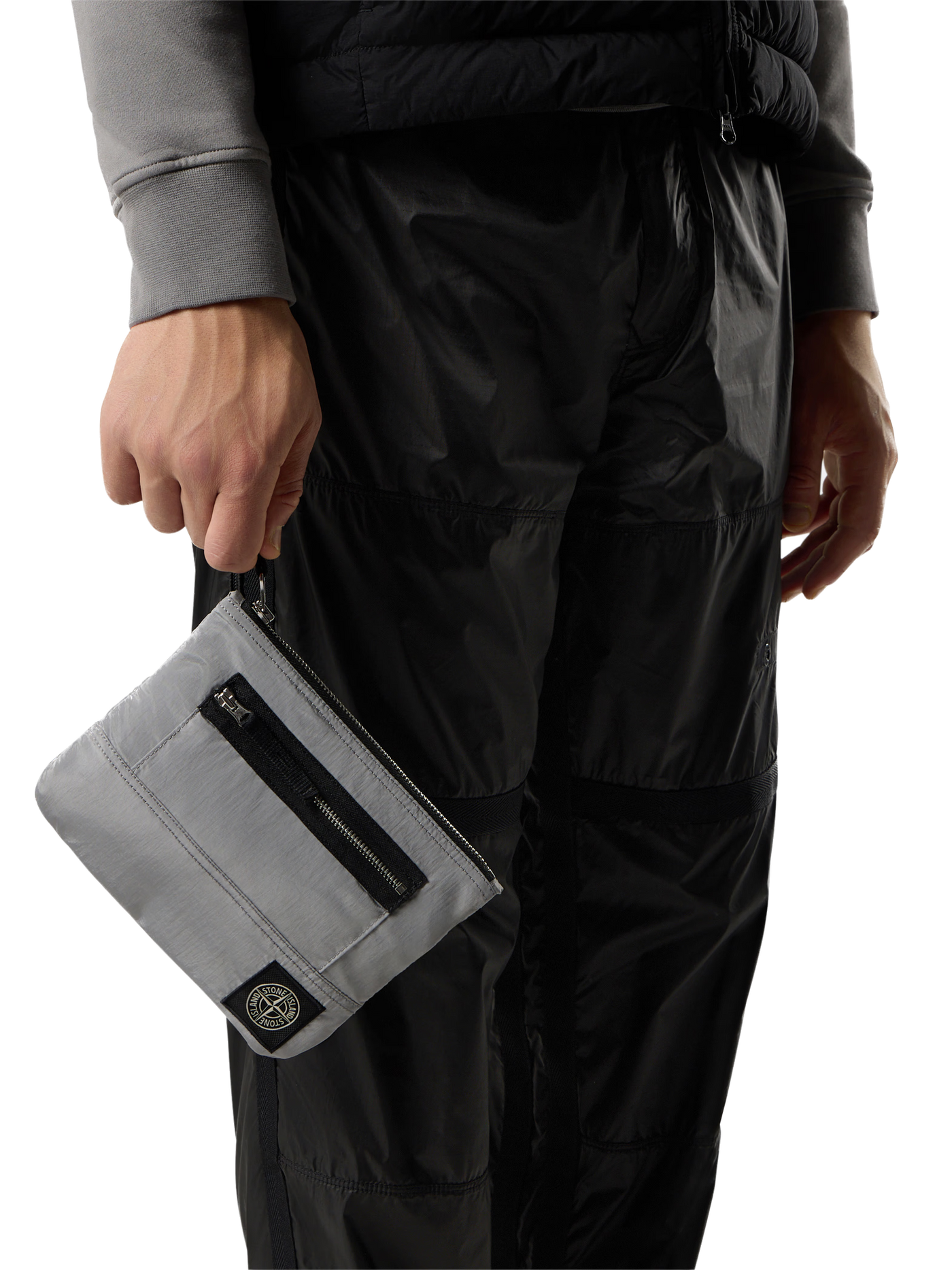 STONE ISLAND - Pochette en Nylon Metal