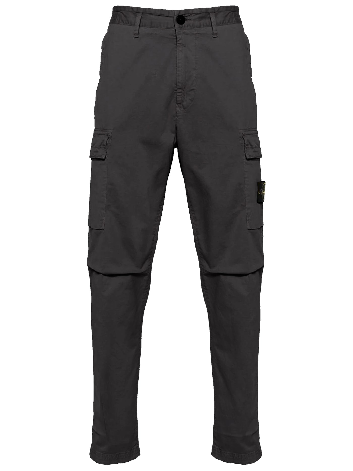 STONE ISLAND - Pantalon cargo regular gris