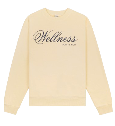 ★Sporty & Rich★ Fitness Gym Crew Neck Sweatshirt Strawberr SPORTY & RICH – RIVE NEUVE