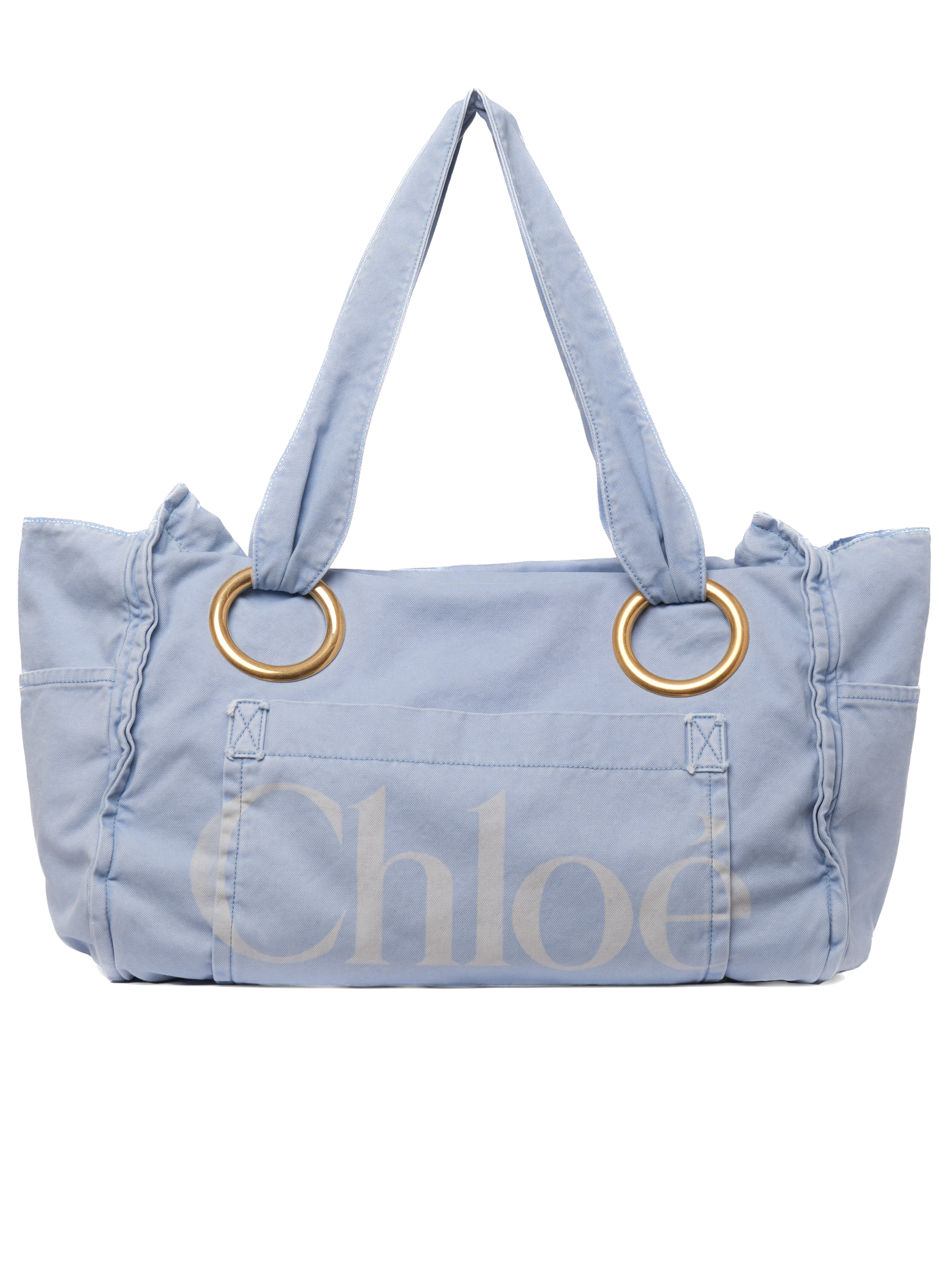CHLOÉ - Sac cabas de plage moyen