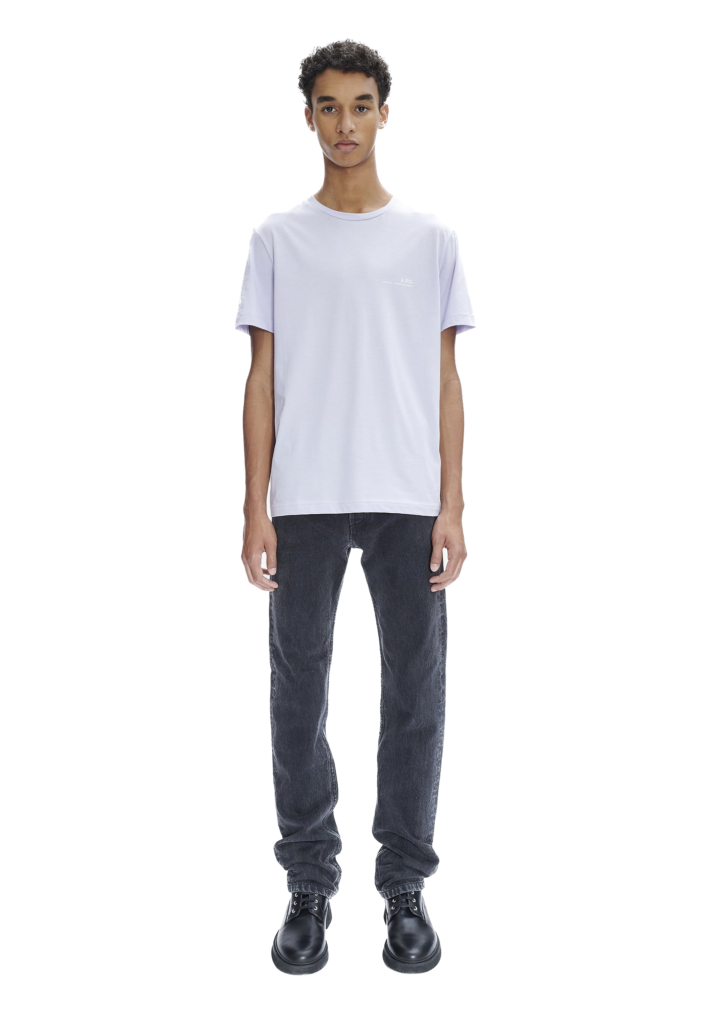 A.P.C - Jean New Standart Noir délavé
