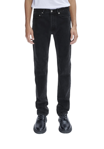 A.P.C - Jean New Standart Noir délavé