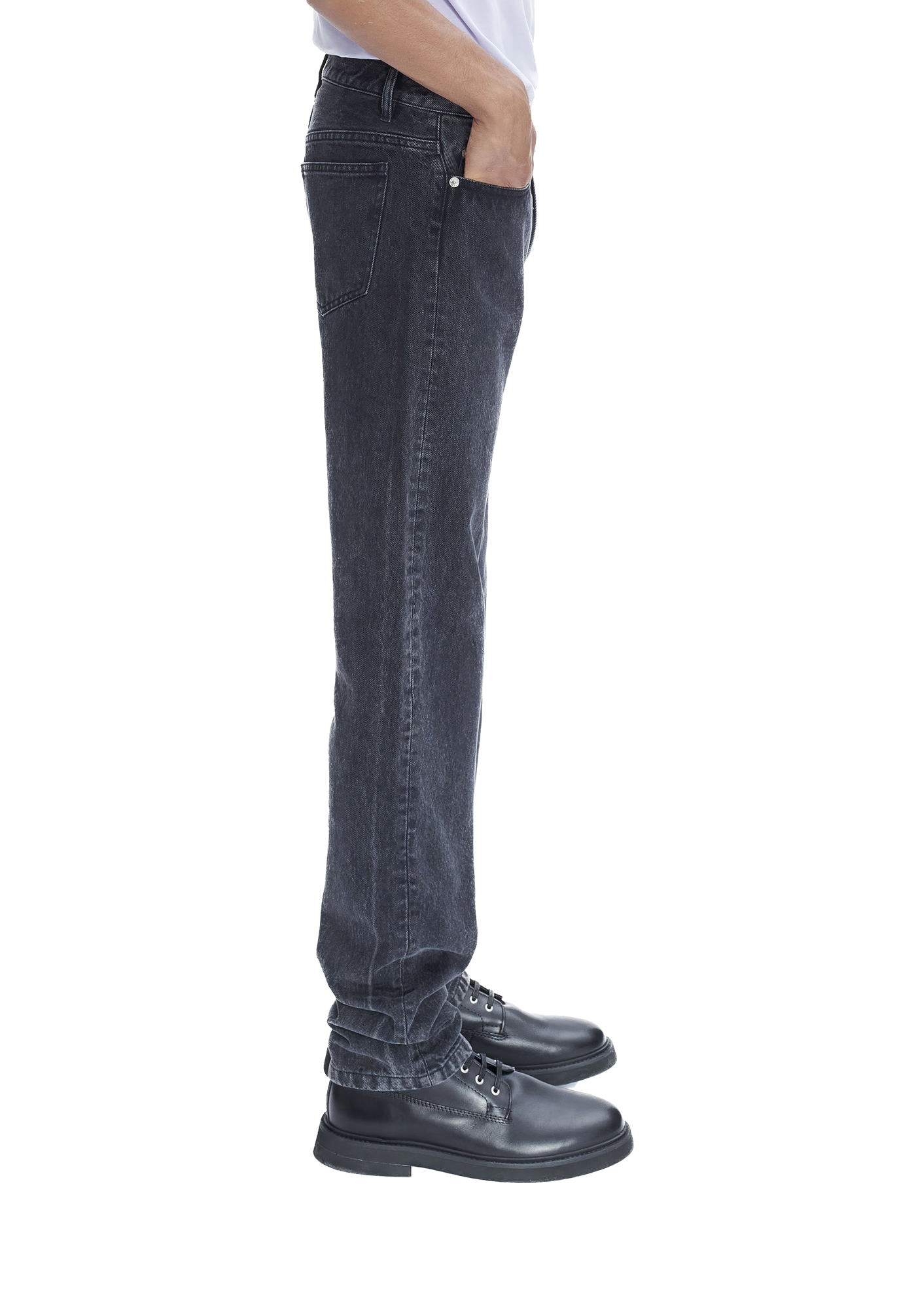A.P.C - Jean New Standart Noir délavé