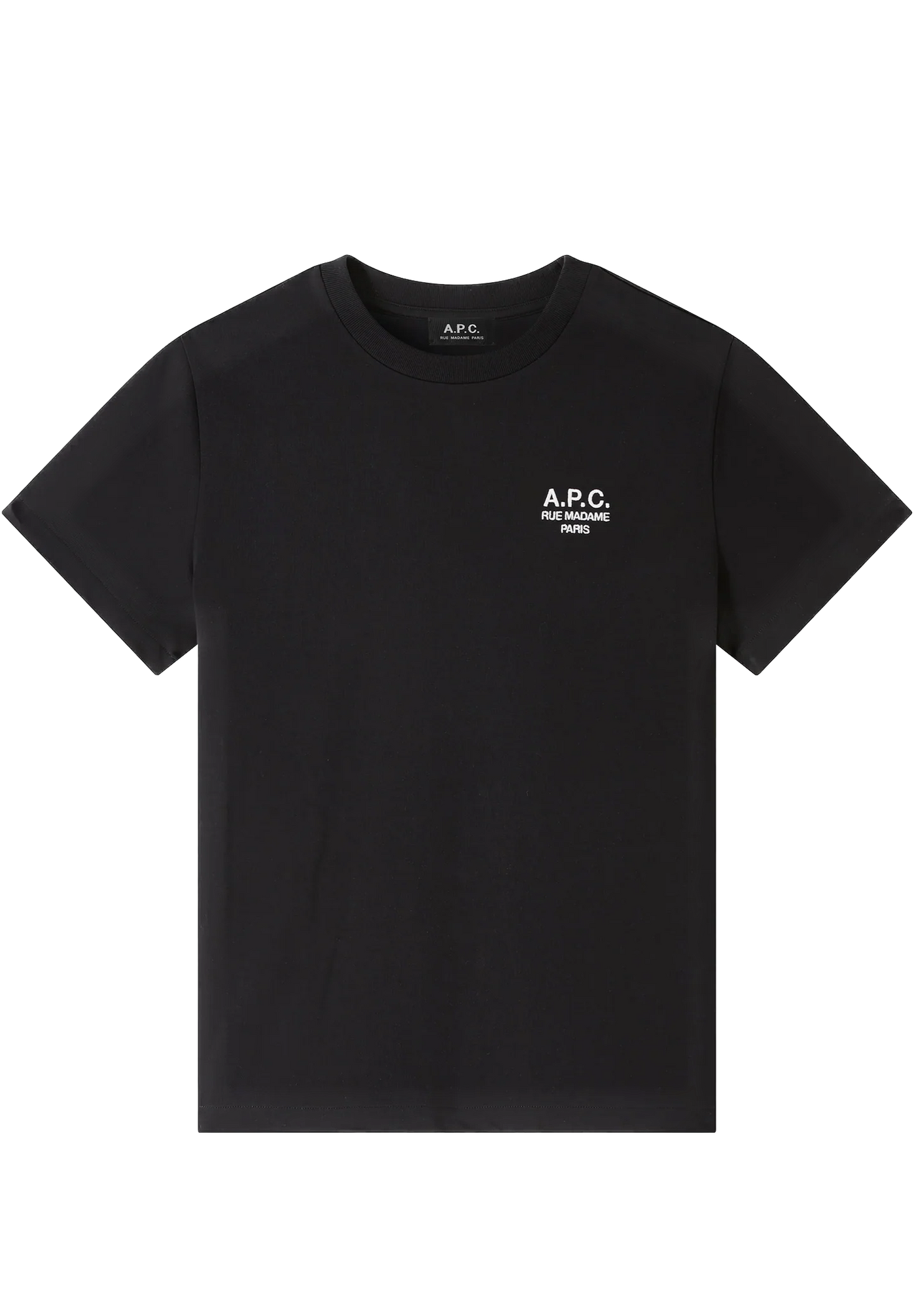 A.P.C - Tee-shirt rue madame noir