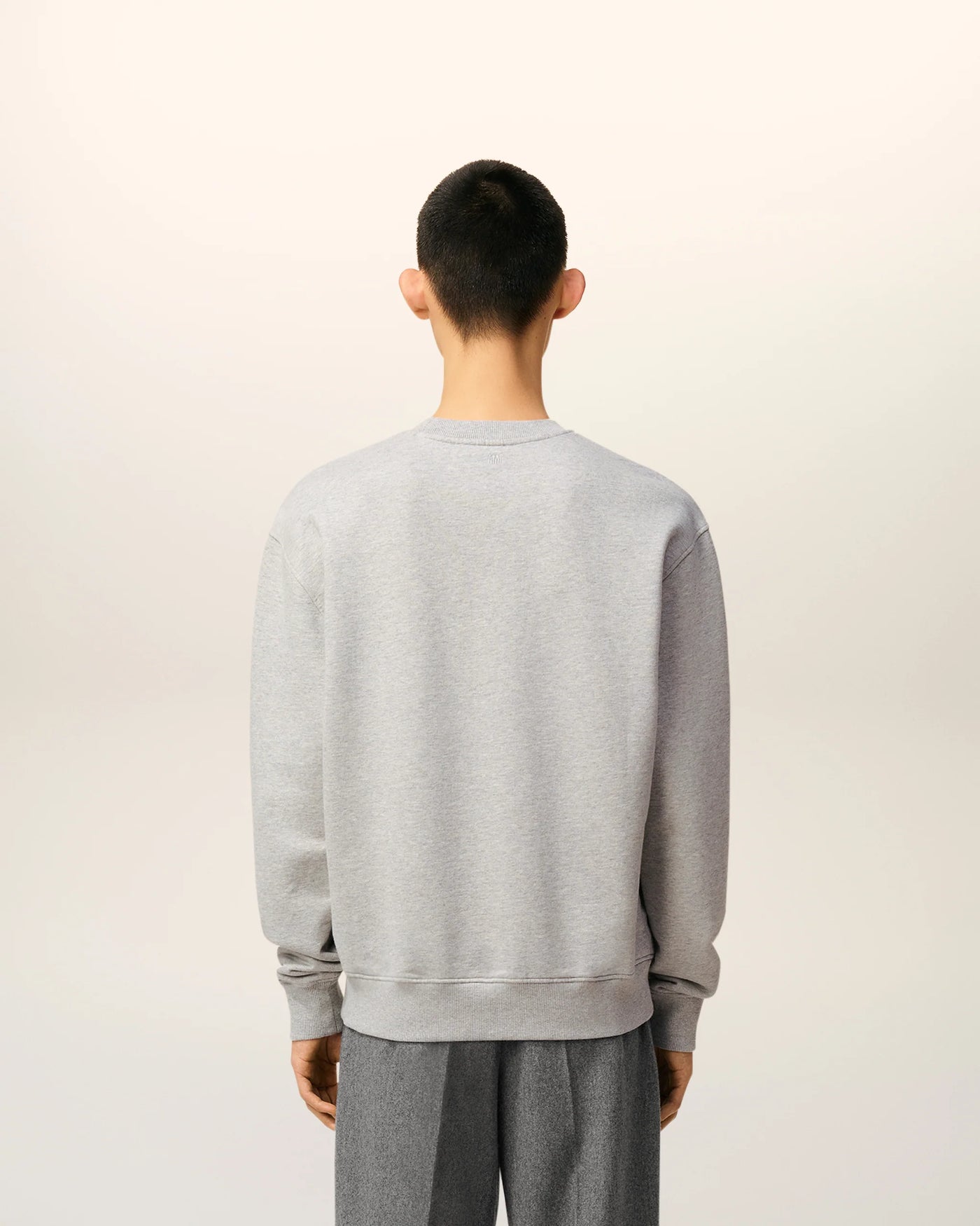 AMI PARIS - Crewneck ami de coeur gris