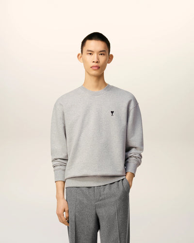 AMI PARIS - Crewneck ami de coeur gris