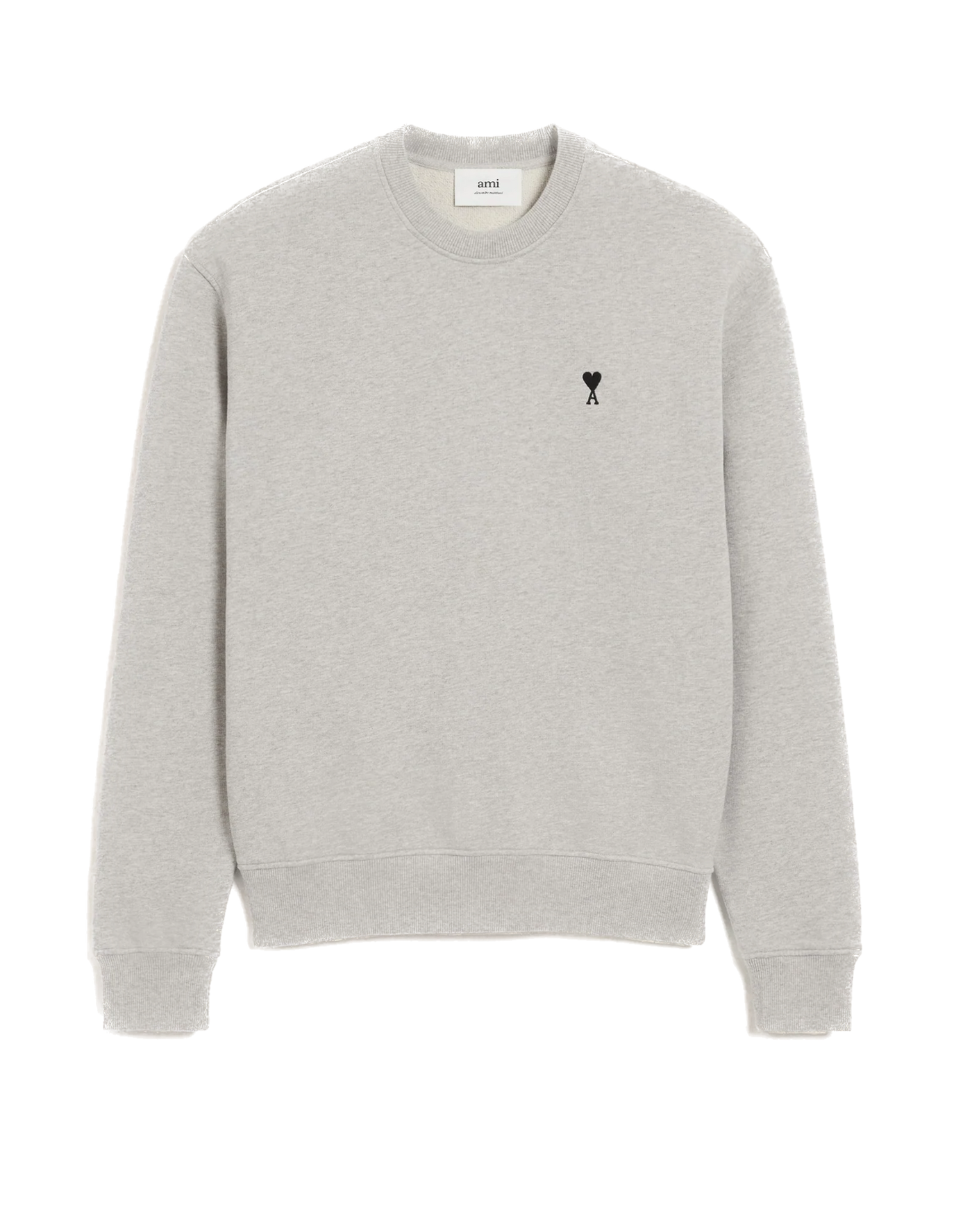 AMI PARIS - Crewneck ami de coeur gris