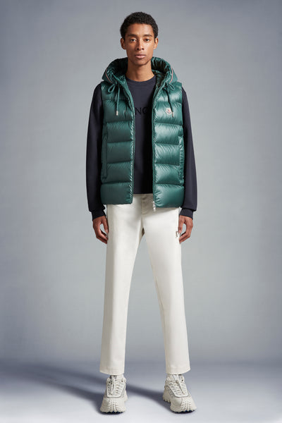 MONCLER - Doudoune sans manche Luiro
