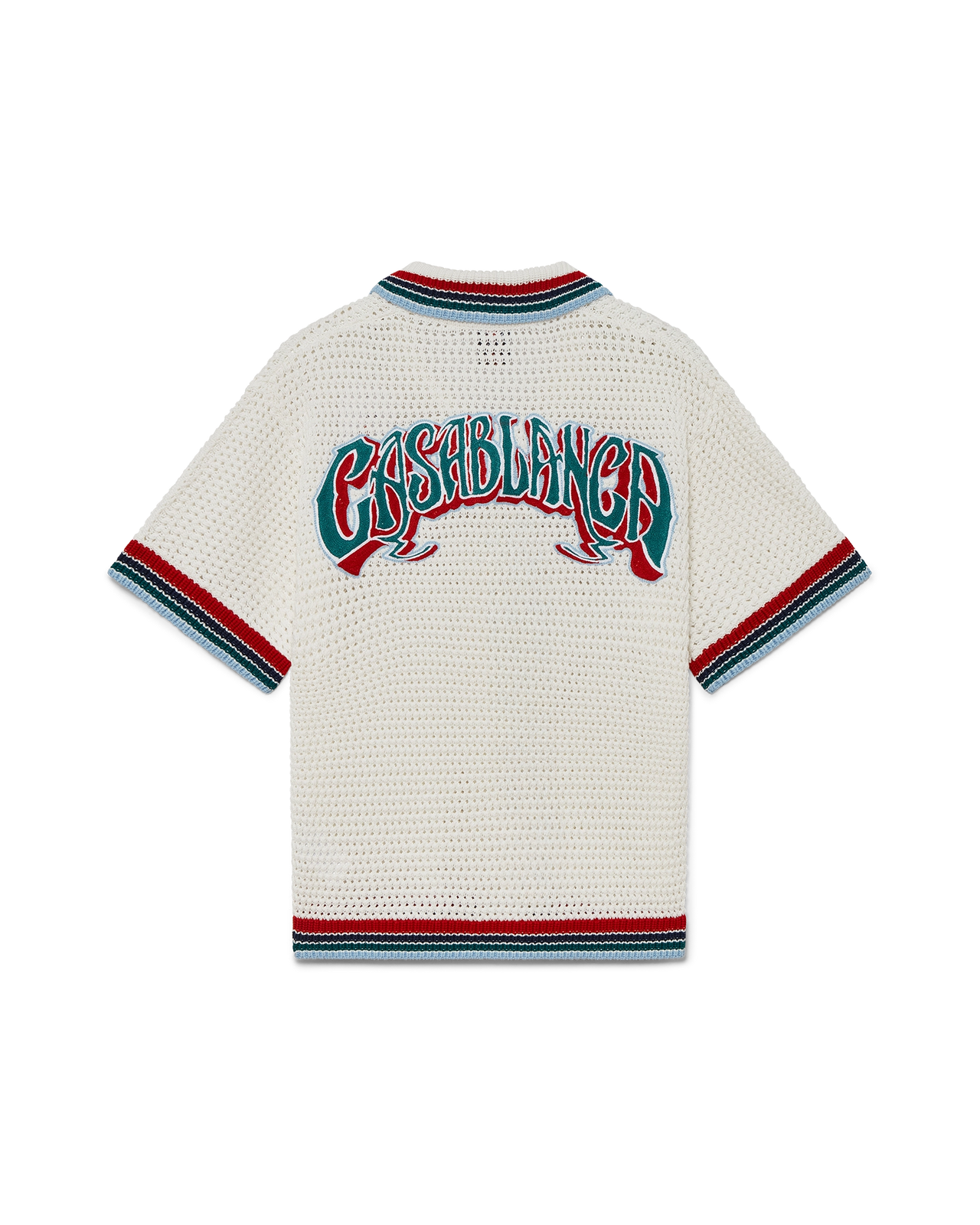 CASABLANCA - gothic crochet shirt