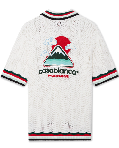 CASABLANCA  - Chemise à crochet "Montagne ondulée"