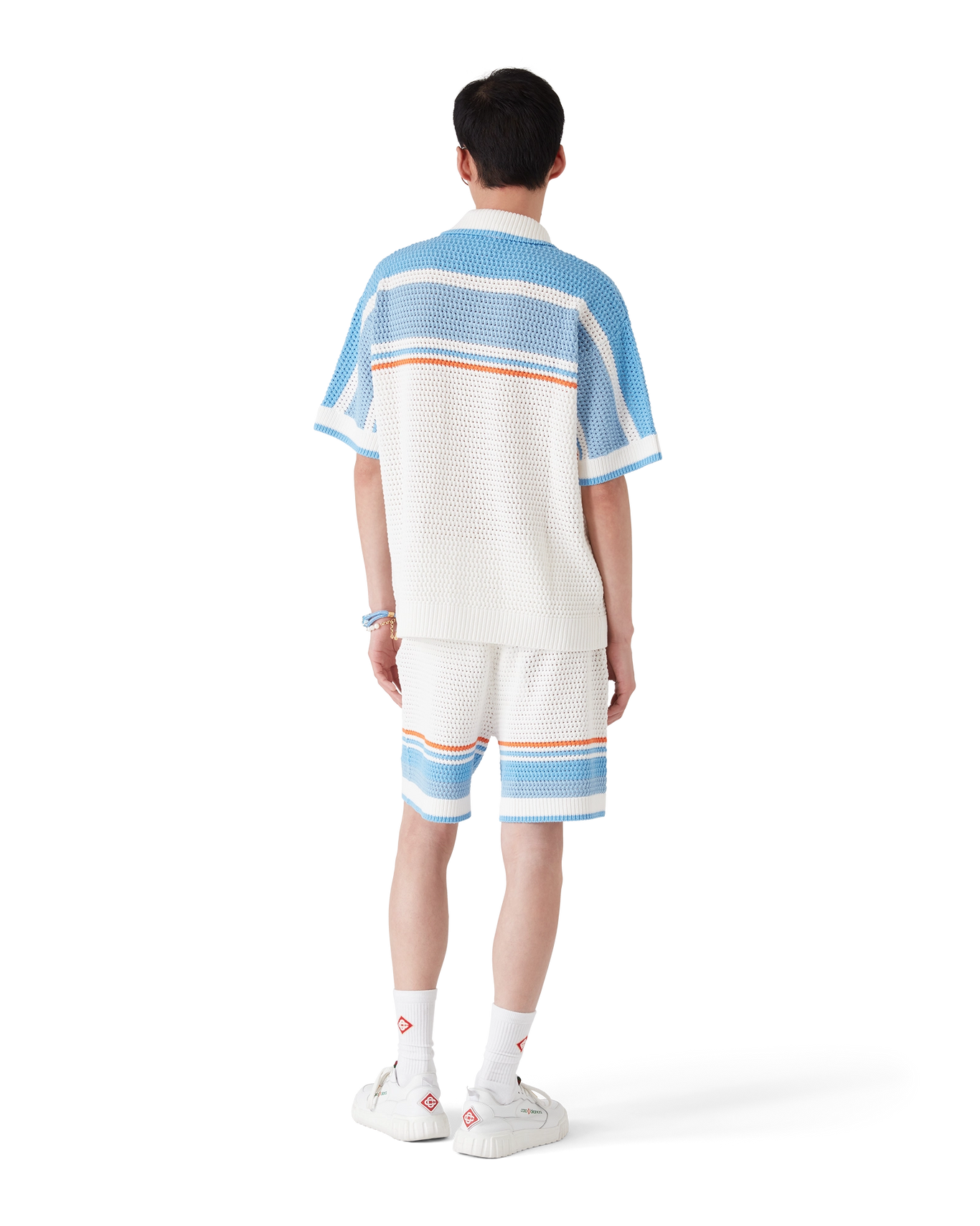 CASABLANCA - Cotton Tennis Crochet Shirt