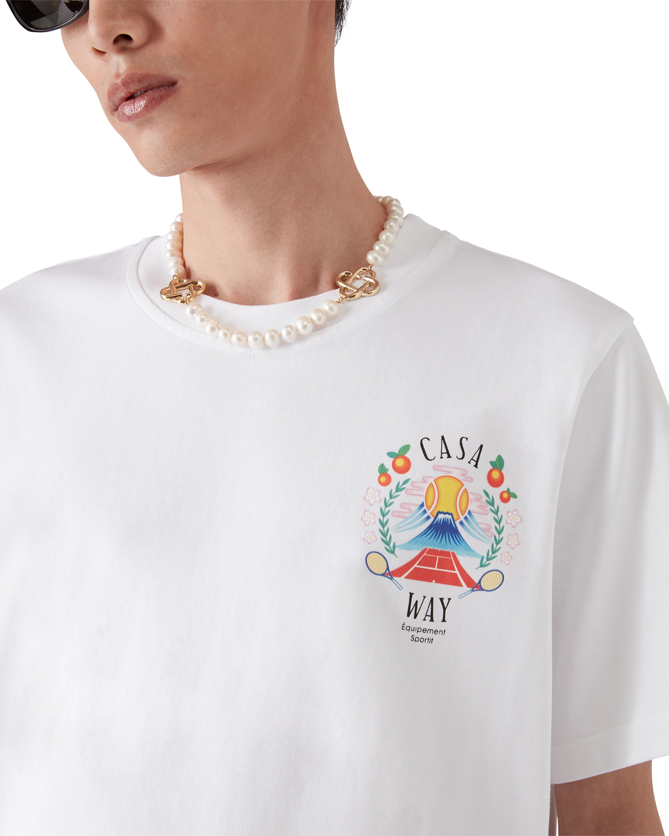 CASABLANCA - Casa Way Mountain T-Shirt