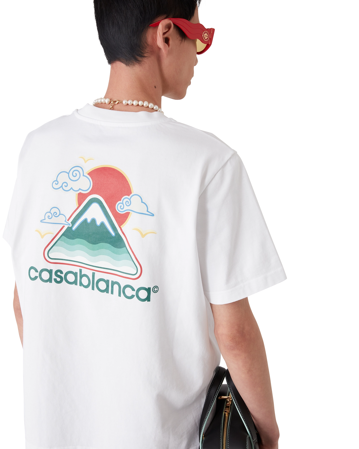 CASABLANCA - Montagne Ondulee T-Shirt