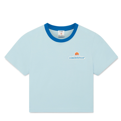 CASABLANCA - Montagne Cropped T-Shirt