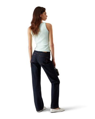 CASABLANCA - Ribbed Jersey Tank Top