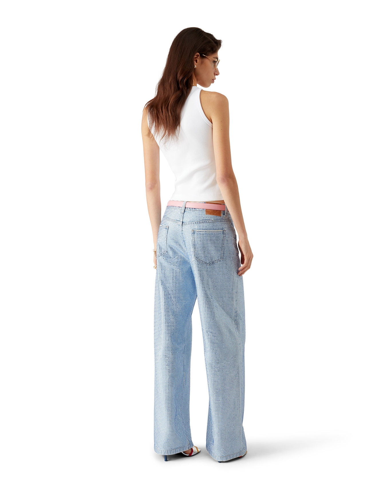 CASABLANCA - Ribbed Jersey Tank Top