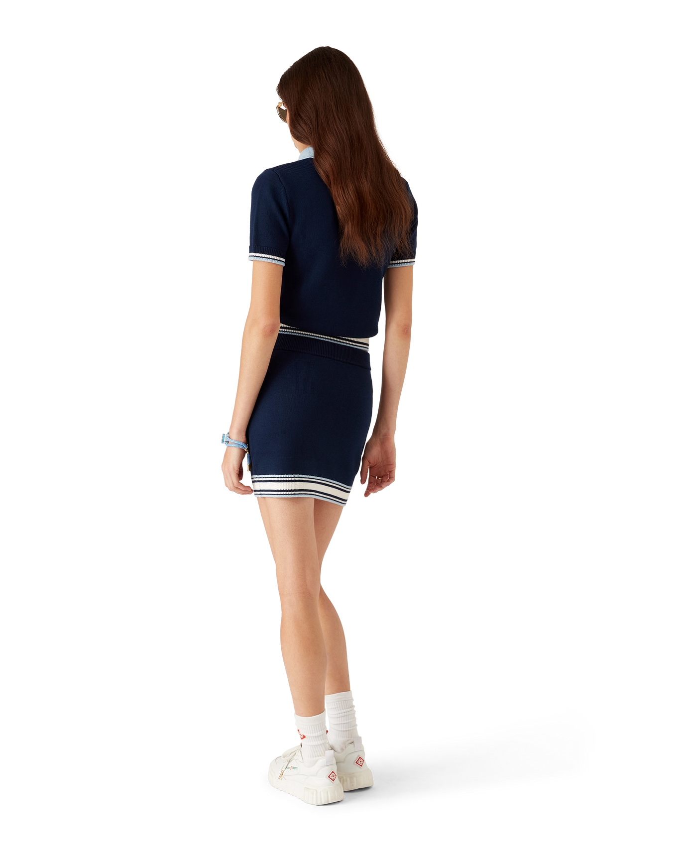 CASABLANCA - Merino Knit Tennis Skirt