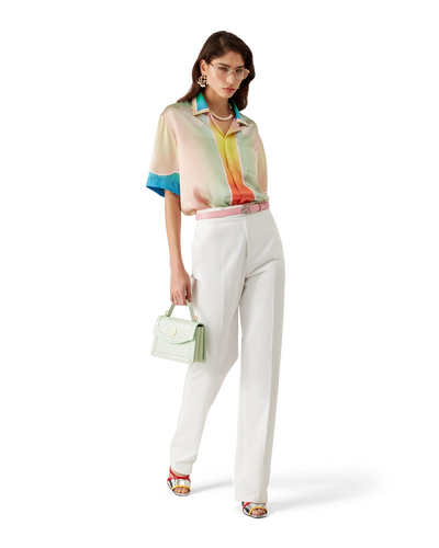 CASABLANCA - Lucid Dreams Silk Short Sleeve Shirt