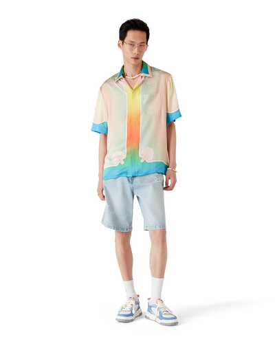 CASABLANCA - Lucid Dreams Silk Short Sleeve Shirt