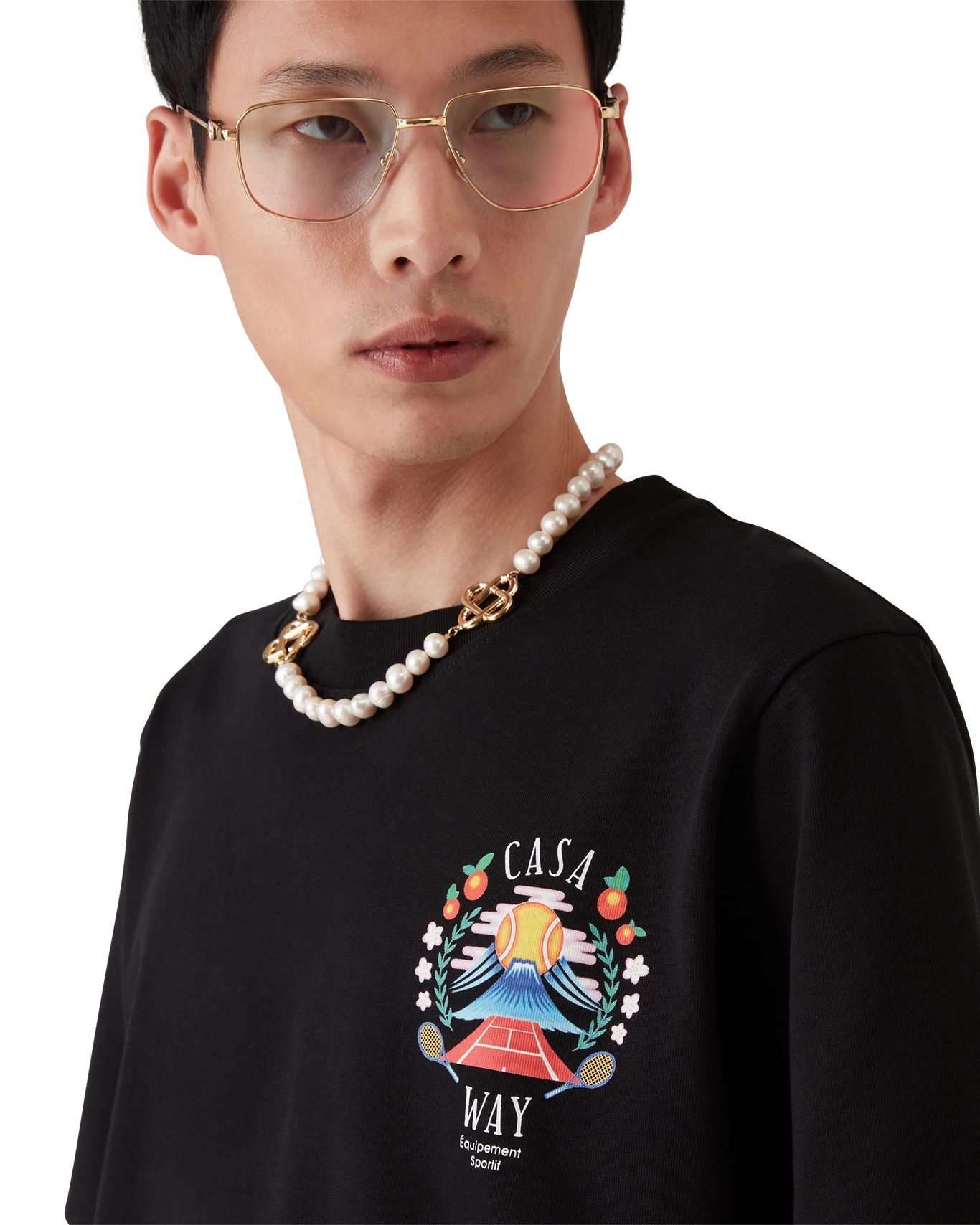 CASABLANCA - Casa Way Mountain T-Shirt
