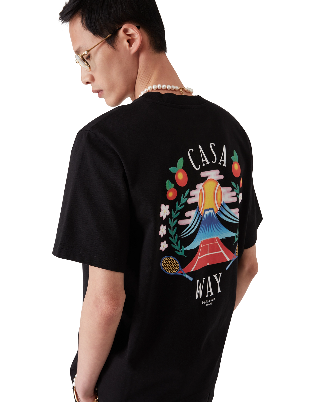 CASABLANCA - Casa Way Mountain T-Shirt