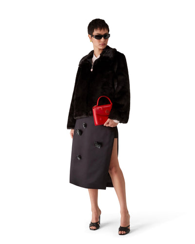 CASABLANCA - FAUX FUR JACKET