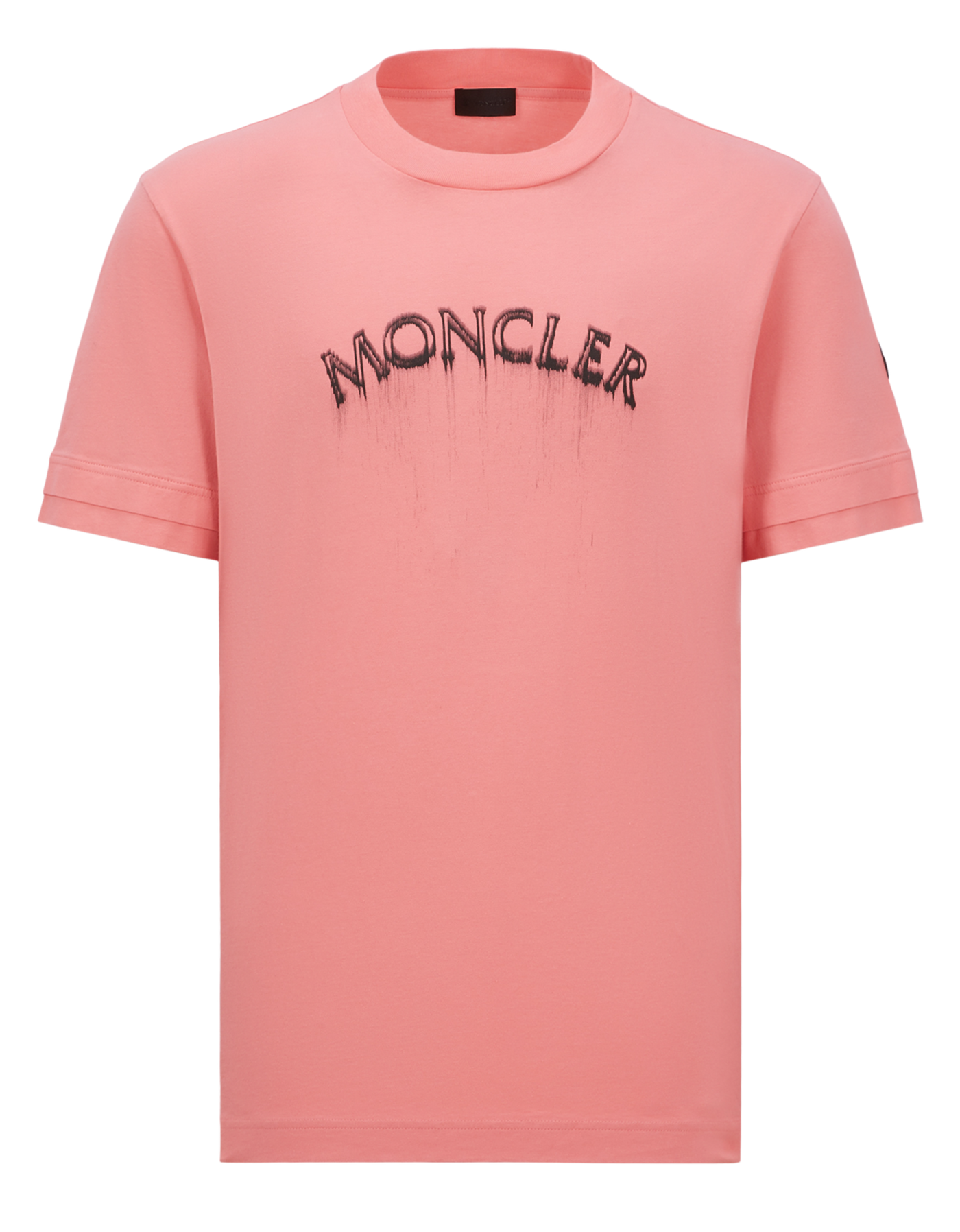 Moncler- Tee-shirt à logo rose