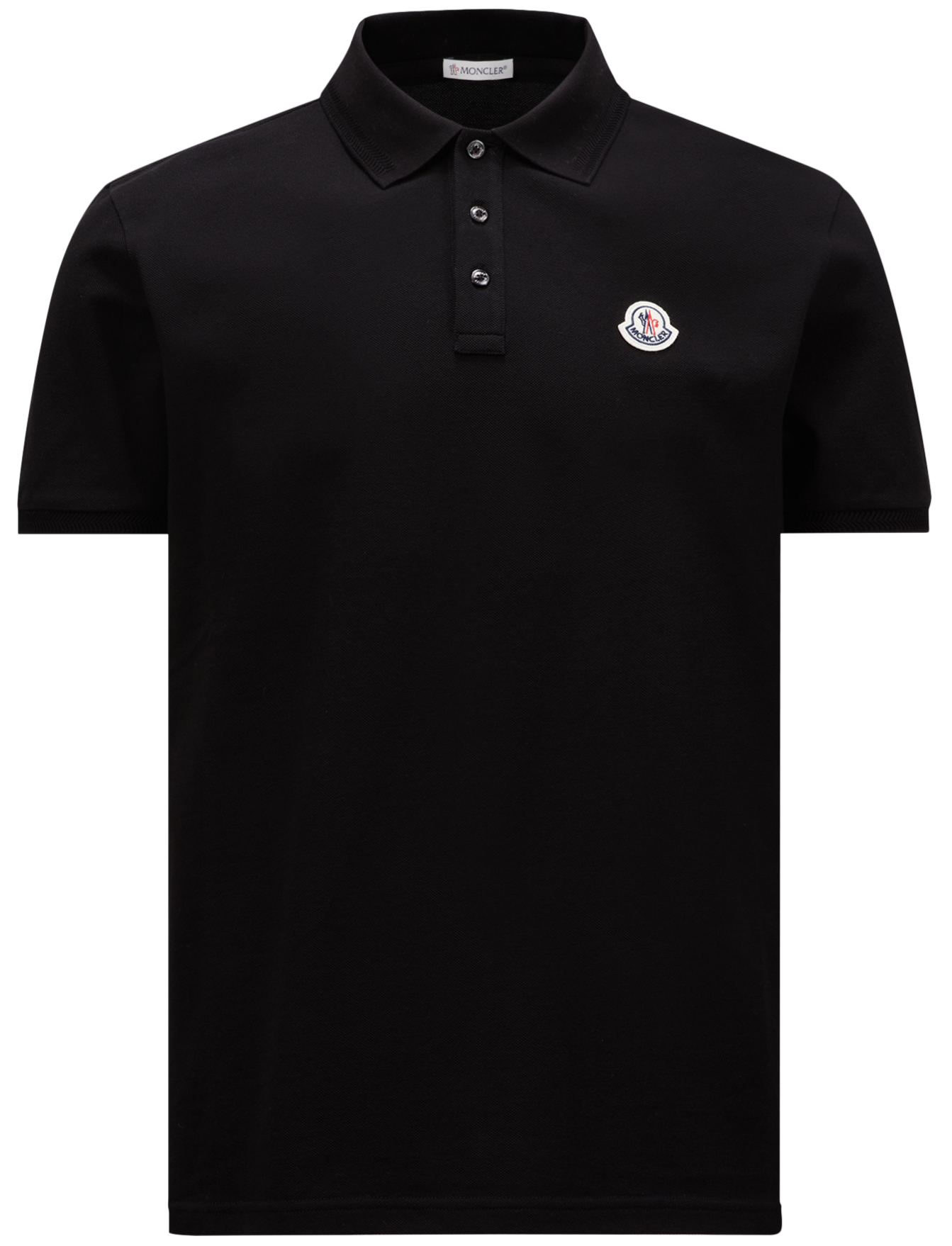 MONCLER - POLO CLASSIQUE NOIR