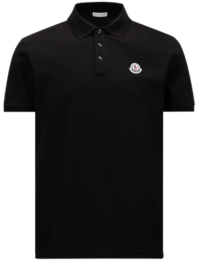 MONCLER - POLO CLASSIQUE NOIR